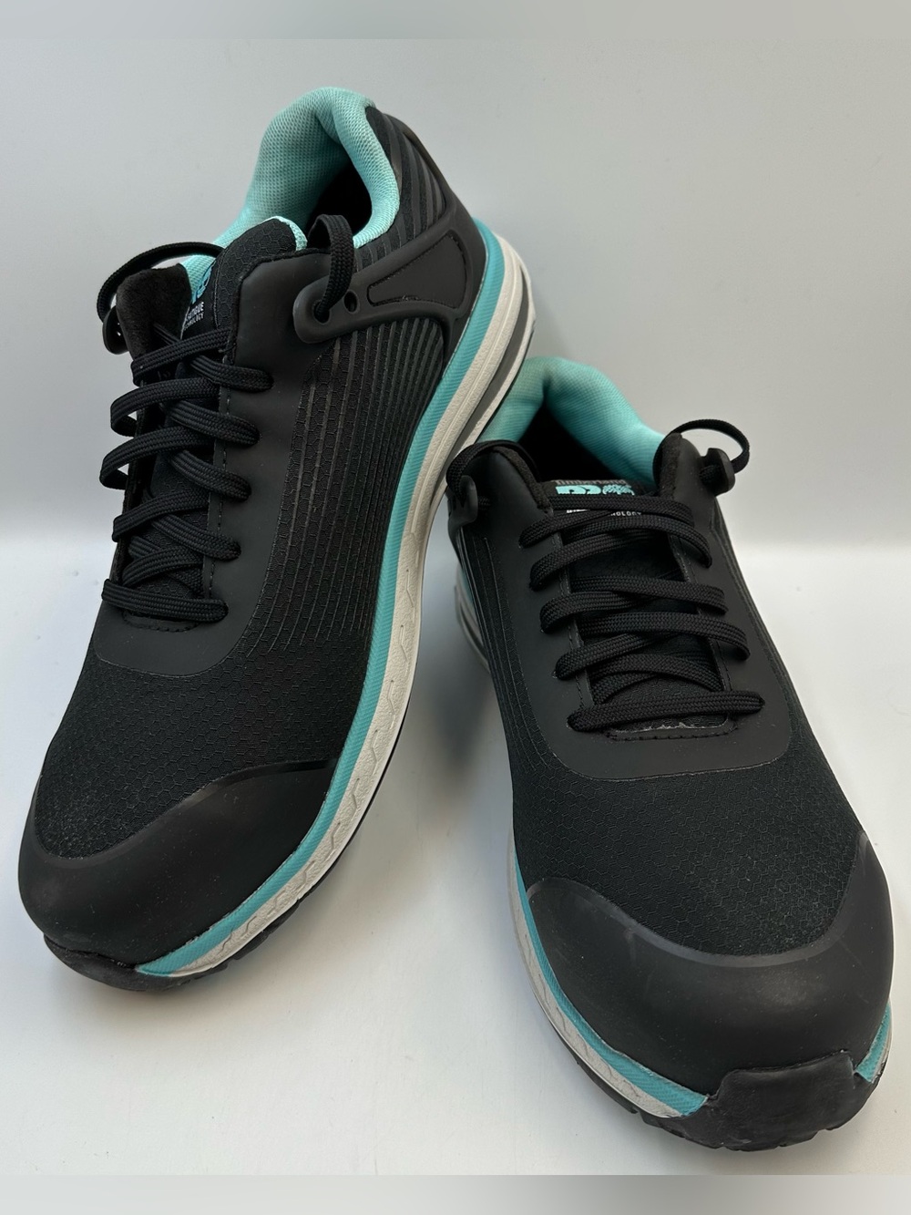 Timberland Pro Drivetrain Black Safety Shoe Composite Toe Women 9.5 Anti-Fatigue